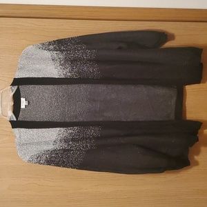 Black and silver Cardigan from Avenue woman's 22/24